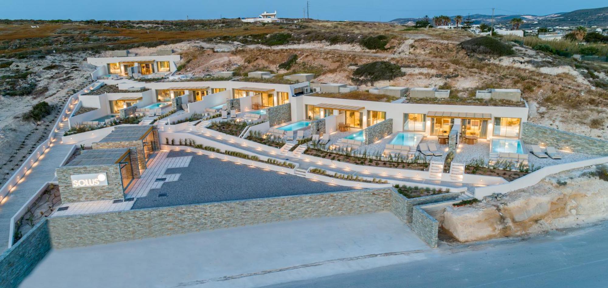אדאמאס Solus Suites Milos מראה חיצוני תמונה